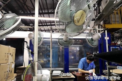 廠房里的降溫神器 直徑6米的大吊扇與工業冰塊，再不怕熱了